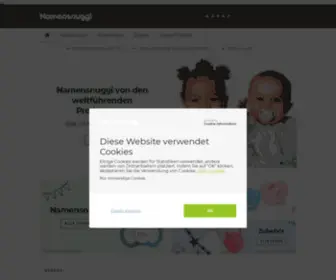 Namensnuggi.ch(Nuggis mit Namen) Screenshot