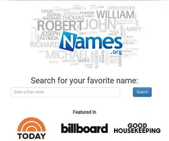 Names.org(The Meaning Of Names) Screenshot