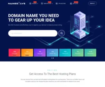 Namesolve.com(Best Cheap Domain Registration) Screenshot