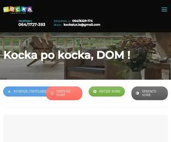 Namestajkocka.com(Nameštaj Kocka) Screenshot