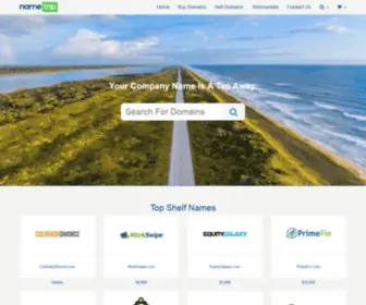 Nametap.com(Your Company Name) Screenshot
