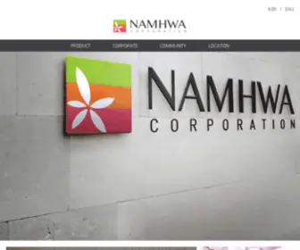 Namhwa.com(NAMHWA CORPORATION) Screenshot