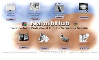 Namibhub.com(NamibHub-HOME) Screenshot