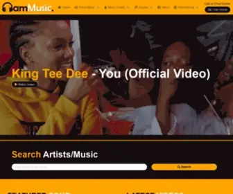 Namibiamusic.com(Namibia Music) Screenshot