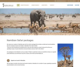 Namibian-Safari.com(Namibia self drive safari tour packages) Screenshot