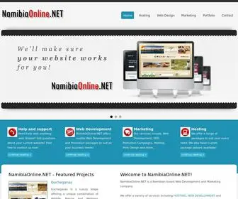 Namibiaonline.net(Web Development) Screenshot