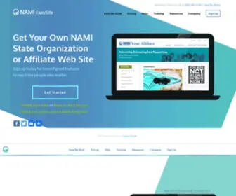 Namieasysite.com(NAMI EasySite) Screenshot