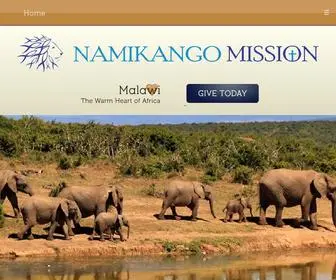 Namikangomission.org(Namikango Mission) Screenshot