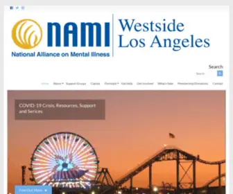 Namila.org(NAMI Westside Los Angeles) Screenshot