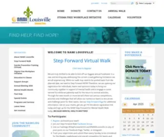 Namilouisville.org(NAMI Louisville) Screenshot