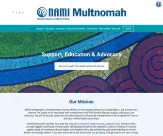 Namimultnomah.org(NAMI) Screenshot