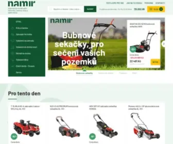 Namir.cz(Specialista na zahradní techniku) Screenshot