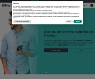 Namirial.it(SPID, Firma Digitale, Marche Temporali) Screenshot