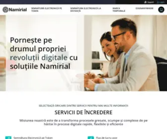 Namirial.ro(Acas) Screenshot