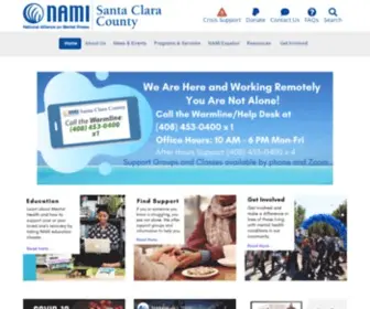 Namisantaclara.org(NAMI Santa Clara County) Screenshot
