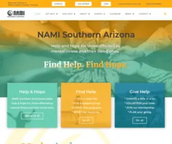 Namisa.org(NAMI Southern Arizona) Screenshot