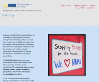 Namiseaz.org(Serving Cochise) Screenshot