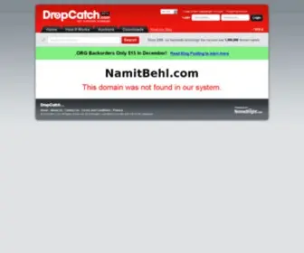 Namitbehl.com(Namit Behl) Screenshot