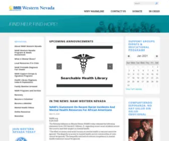 Namiwesternnevada.org(NAMI Western Nevada) Screenshot