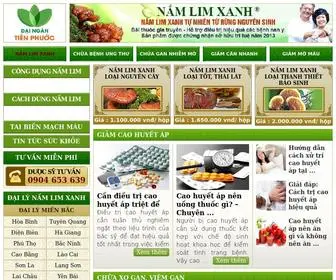 NamlimXanhtienphuoc.com(Nấm lim xanh Tiên Phước rừng tự nhiên của Công ty Tiên Phước) Screenshot