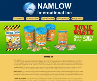 Namlow.com(Namlow International Inc) Screenshot