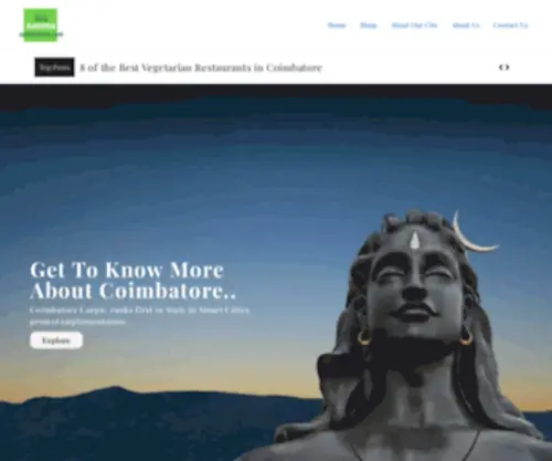 Nammacoimbatore.com(Coimbatore) Screenshot