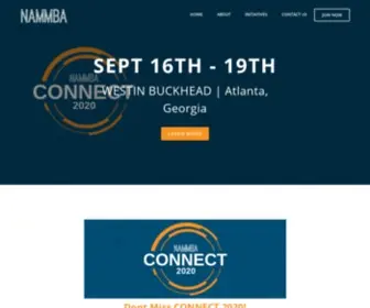 Nammba.org(National Association of Minority Mortgage Bankers of America) Screenshot