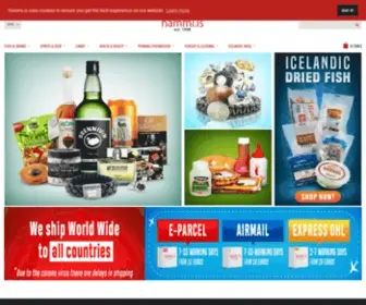 Nammi.is(Icelandic Online shop nammi) Screenshot