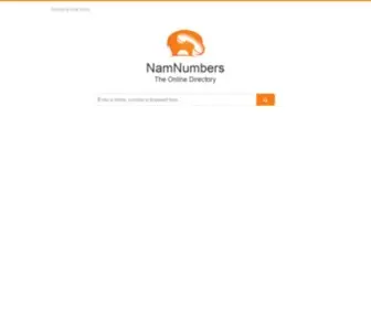 Namnumbers.com(Namnumbers) Screenshot