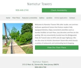 Namoturtowers.com(Namotur Towers) Screenshot