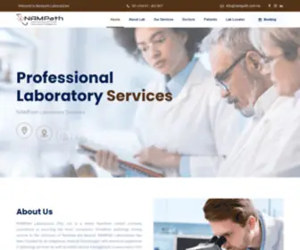 Nampath.com.na(Nampath Laboratories) Screenshot