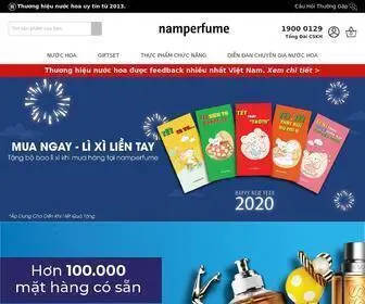 Namperfume.net(Thương hiệu nước hoa được khách hàng tin tưởng) Screenshot
