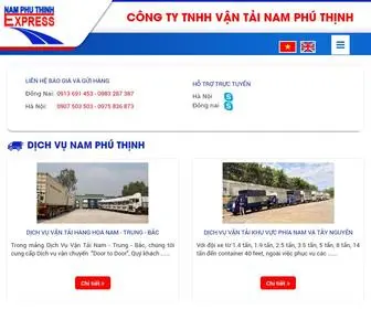 Namphuthinhexpress.com(Công) Screenshot