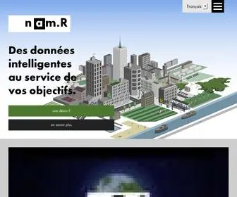 Namr.com(NamR startup experte en data et intelligence artificielle) Screenshot