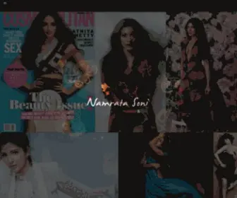 Namratasoni.com(Namrata Soni) Screenshot