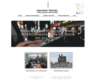 Namsantravel.com.br(Namsan Travel é composta por pessoas que compartilham um único amor) Screenshot