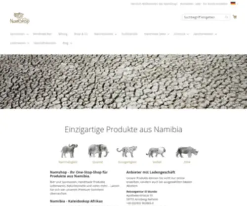 Namshop.de(Namibia Shop) Screenshot