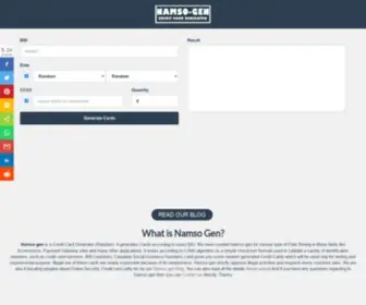 Namso-Gen.co(Namso gen) Screenshot