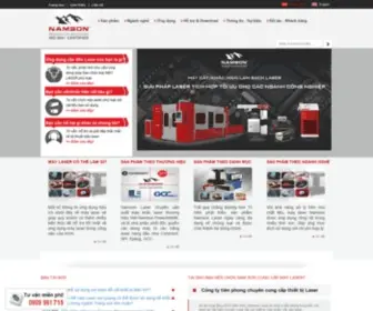 Namson.com.vn(Giải pháp Máy khắc) Screenshot