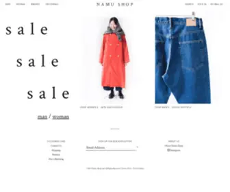 Namu-Shop.com(Elevated Daily Wear) Screenshot