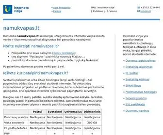 Namukvapas.lt(Užregistruotas domenas) Screenshot