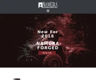 Namura.com(Aftermarket pistons) Screenshot