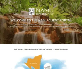 Namutravelgroup.com(Namu Travel Group) Screenshot
