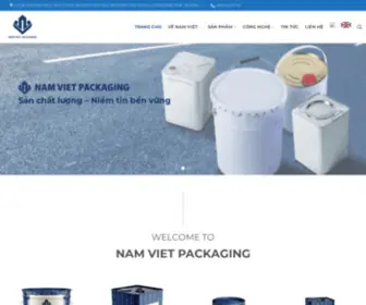 Namvietpackaging.com(CÔNG TY TNHH SẢN XUẤT BAO BÌ NAM VIỆT) Screenshot