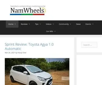 Namwheels.com(Namibia's content) Screenshot