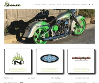 NamZcustomcycleproducts.com(NAMZ Custom Cycle Products) Screenshot