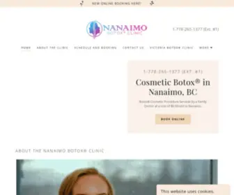 Nanaimobotoxclinic.com(Botox®) Screenshot