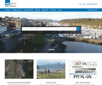 Nanaimoinformation.com(Nanaimo Real Estate by Realtor Gerry Thomasen) Screenshot