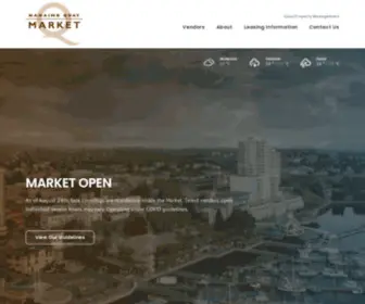 Nanaimoquay.com(Nanaimo Quay Market) Screenshot