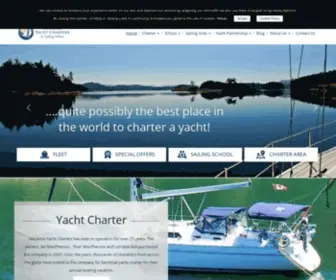 Nanaimoyachtcharters.com(Yacht Charter Special Offers) Screenshot